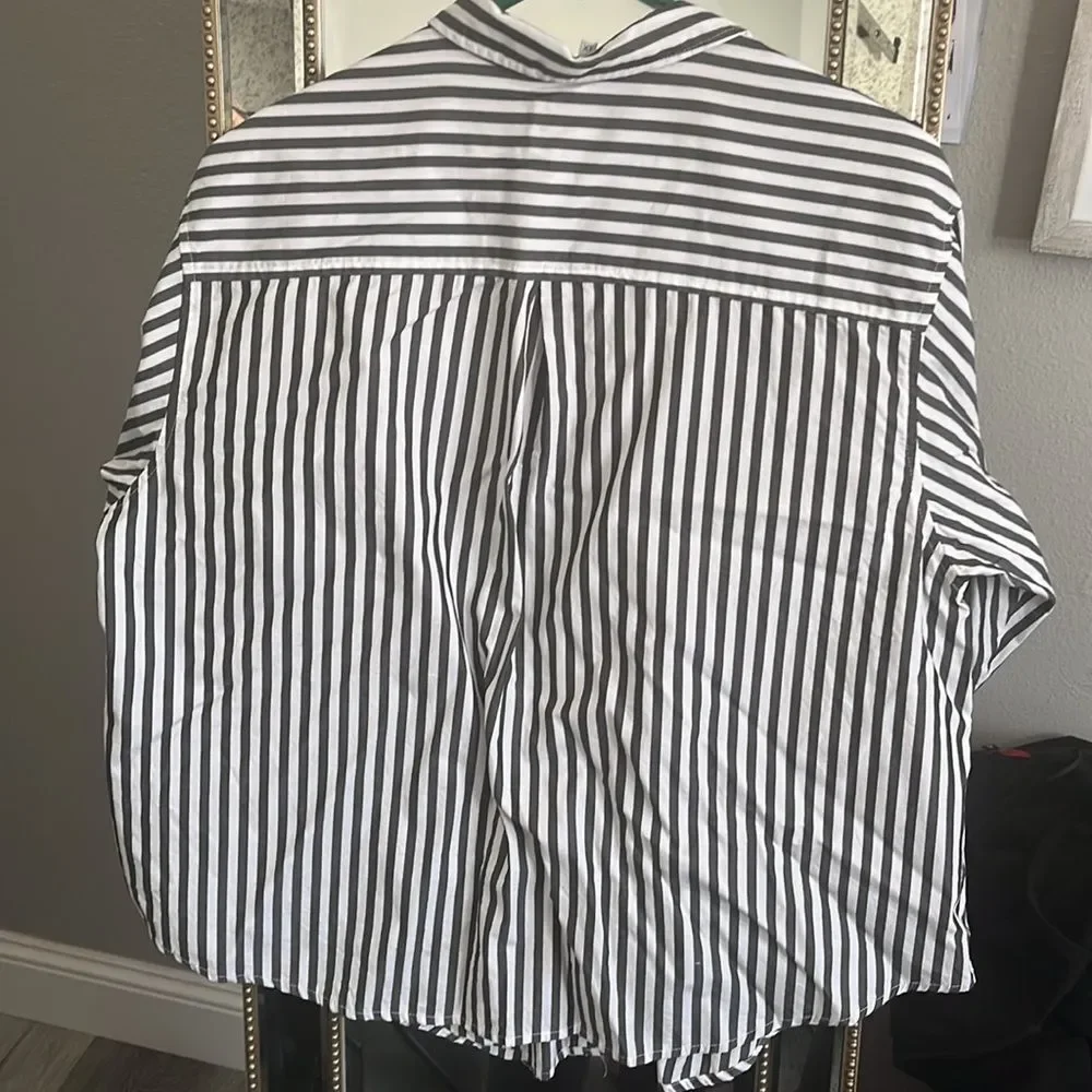 Maurice’s 90s Prep Stripe Button Up Shirt size 1X - Picture 5 of 5